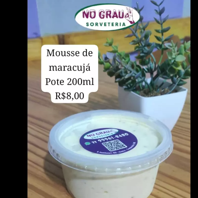 Mousse de maracujá