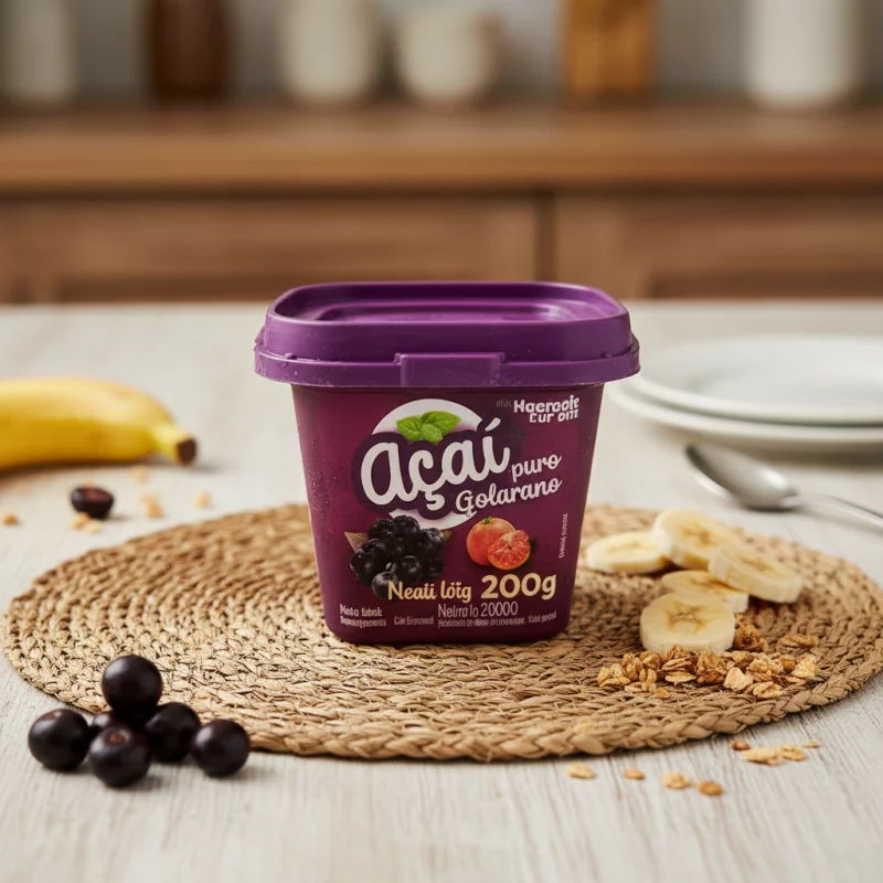 AÇAÍ COM GUARANÁ 200 GRS