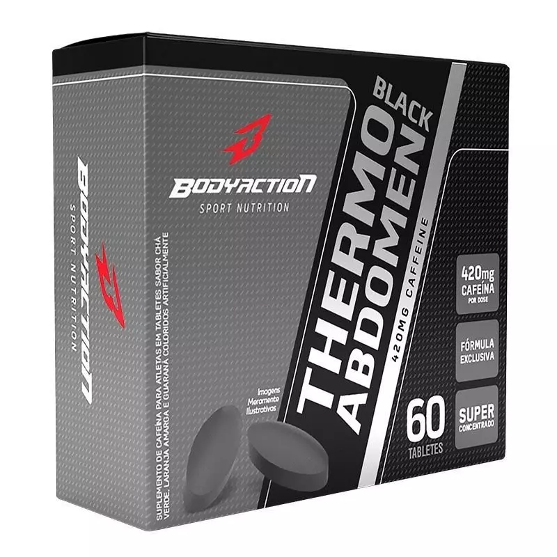 Thermo Abdomen Black 60 cápsulas