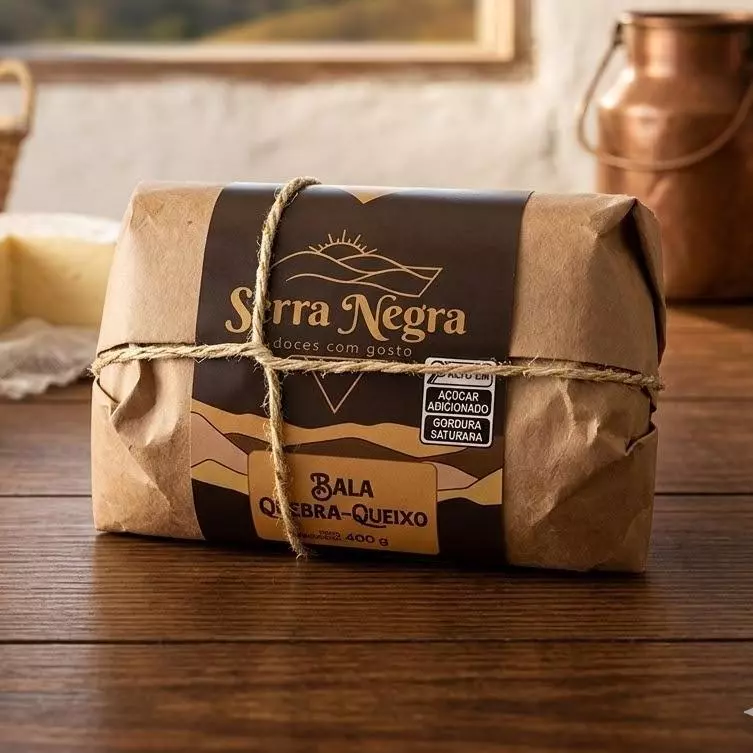 Bala Quebra-Queixo Serra Negra 400g