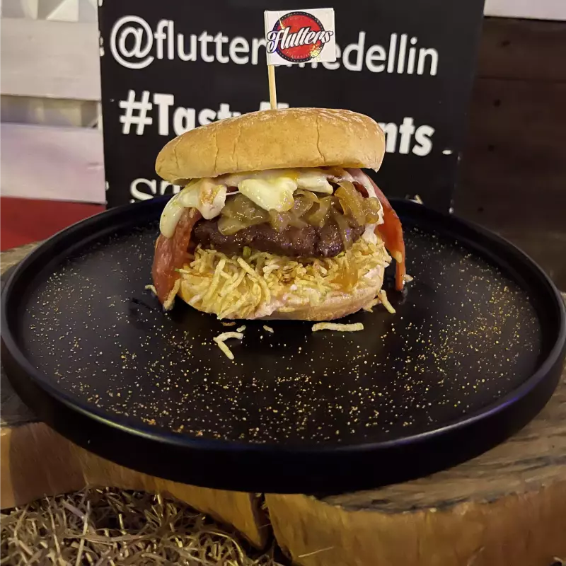 Hamburguesa sencilla