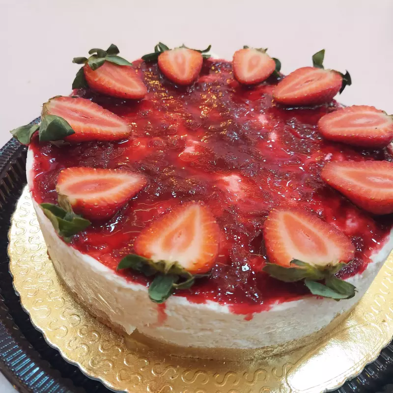 Cheescake  de morango