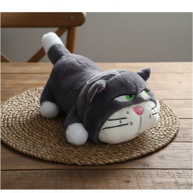 Peluche lucifer acostado