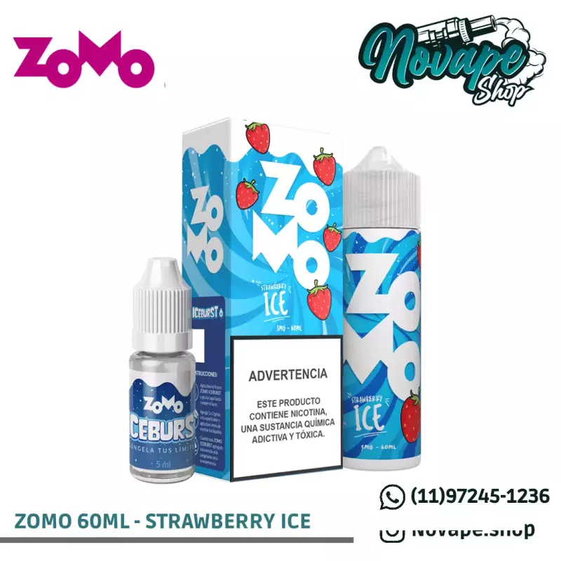 ZOMO (LINHA ICE BURST) 60ML/3mg