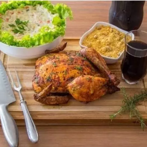 Kit Frango Assado Sem Recheio.
