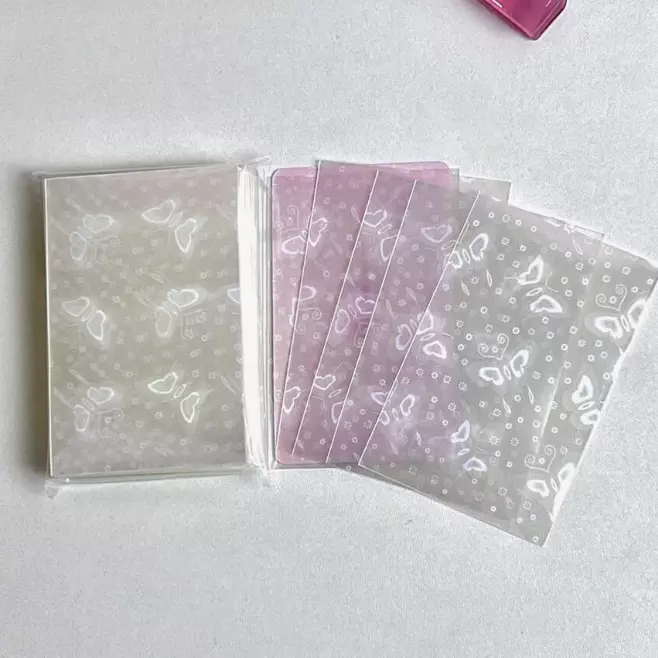Sleeves holográficas de mariposas