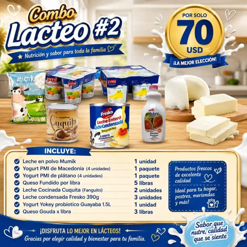 Combo Lacteo #2