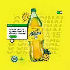 Refrigerante 15 Abacaxi 2 Litros.