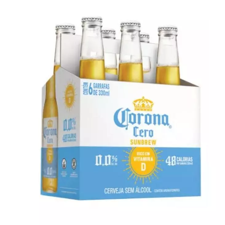 Corona Zero 330ml - 6 unidades