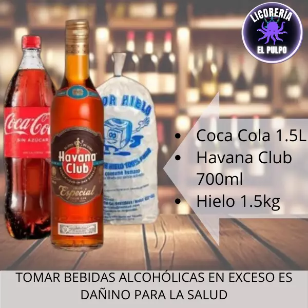 Havanaclub+coca+hielo