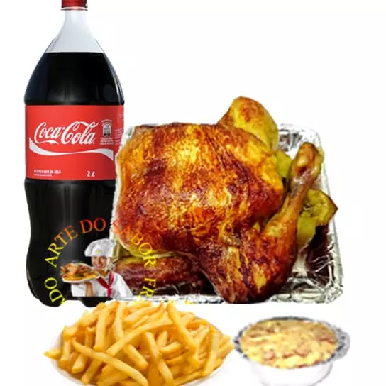 FRANGO COCA COLA E FRITAS