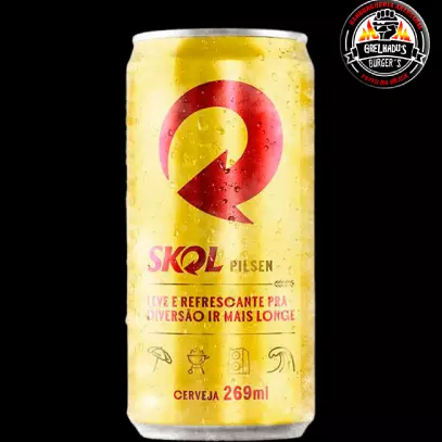 CERVEJA SKOL LATA  269ML