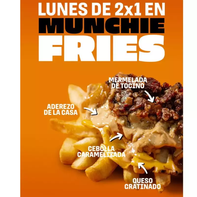 Papas Munchie 2x1 Lunes