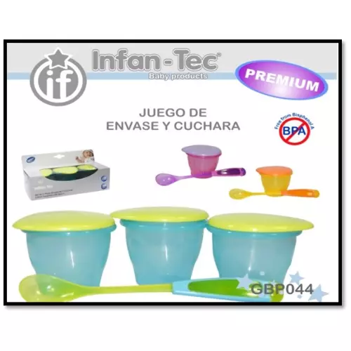 Envase para Leche en Polvo + Cuchara