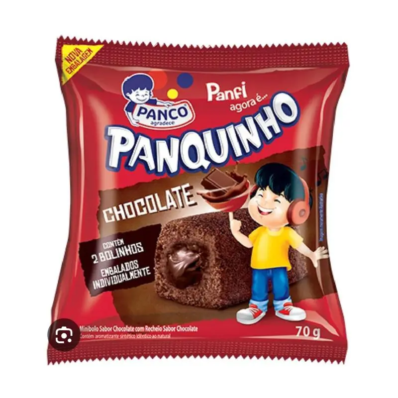 Bolo - Panquinho sabor chocolate