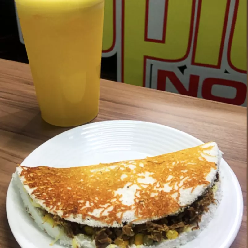 Tapioca:Costela + Suco Laranja50%off