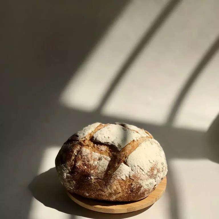 PAN RUSTICO MASA MADRE ,VEGANO