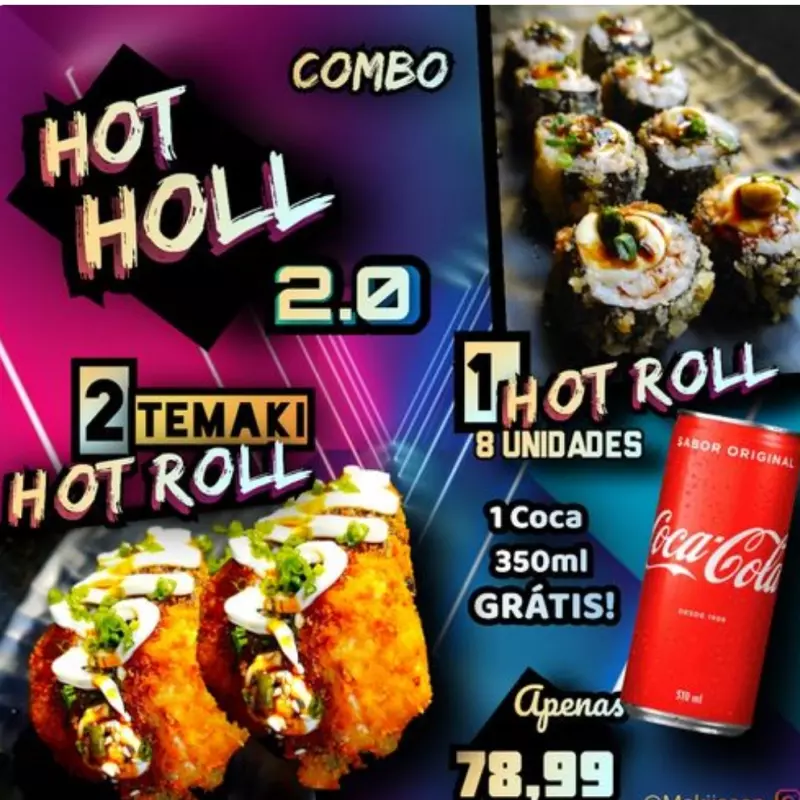 COMBO HOT HOL + COCA COLA 350 ML