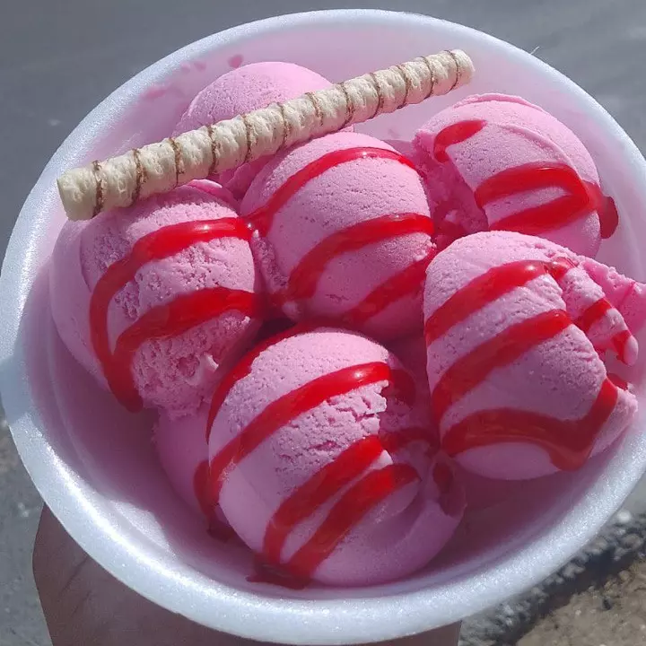 Sorvete 1kg (embalagem única)