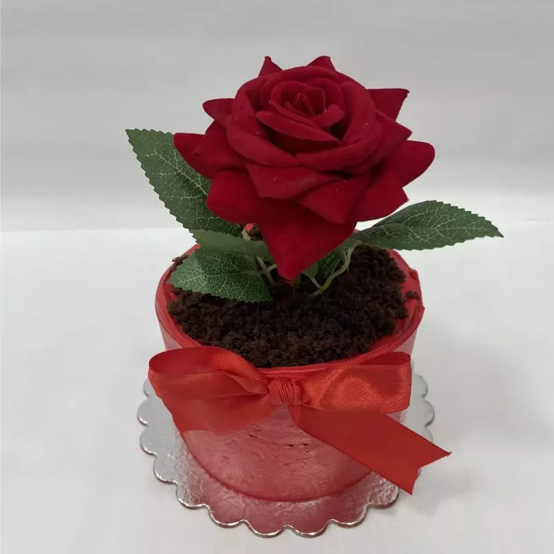 Mini bolo Vaso de Amor