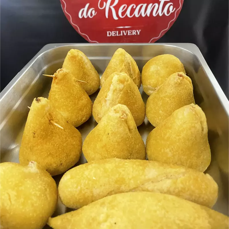 Coxinha de frango com catupiry