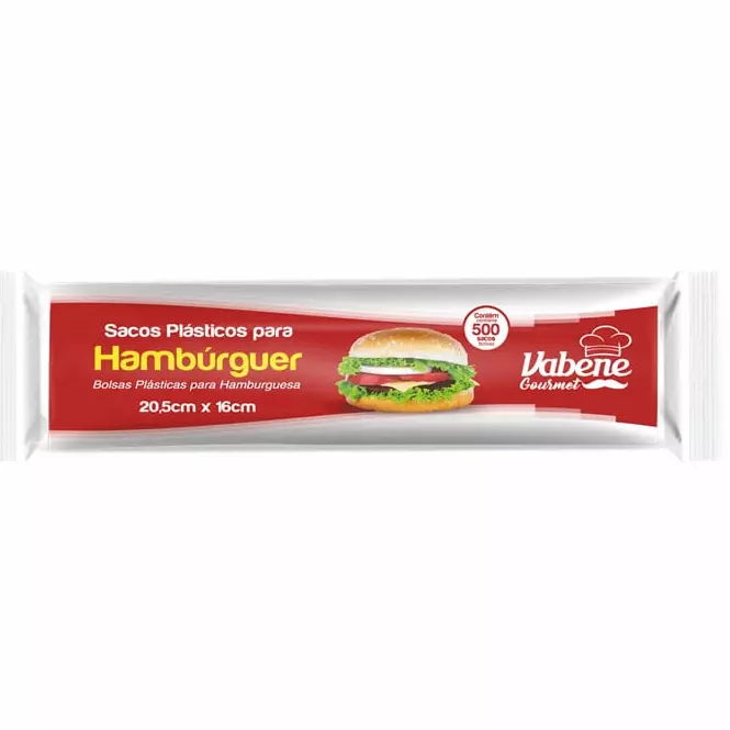 Sacos Plásticos para Hamburguer