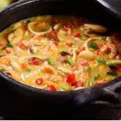 FEIJOADA DE FRUTOS DO MAR