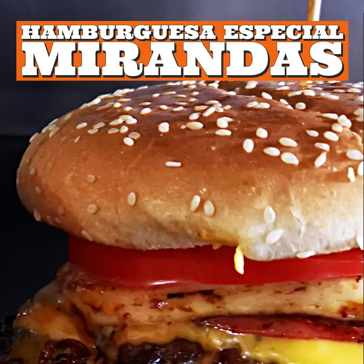 Hamburguesa Mirandas (Doble de todo)