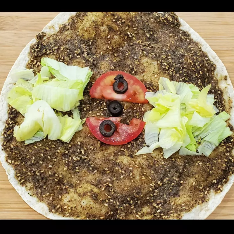 Saj Zaatar (tomillo) 🌿*VEGAN* 🌿