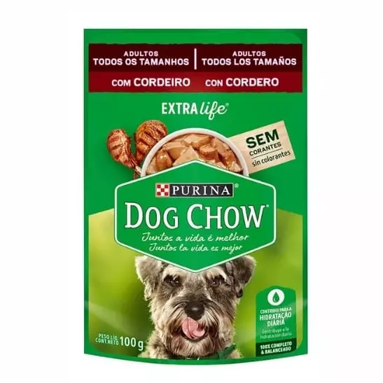 ALIMENTO HUMEDO DOGCHOW CARNE