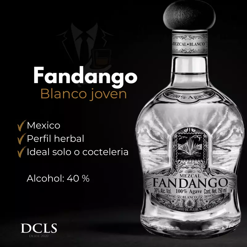 Mezcal Fandango Blanco joven