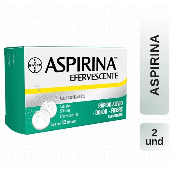 aspirina Efervescente x2