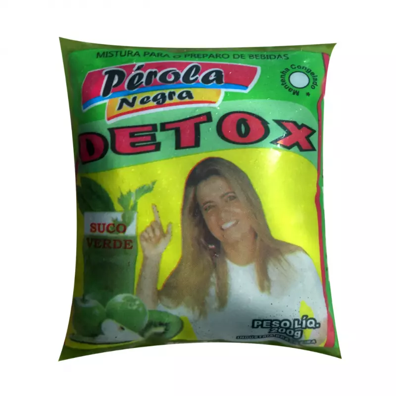 Detox Suco Verde Pérola Negra