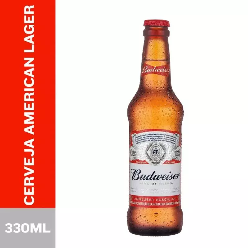 BUDWEISER LONGNECK 330ML
