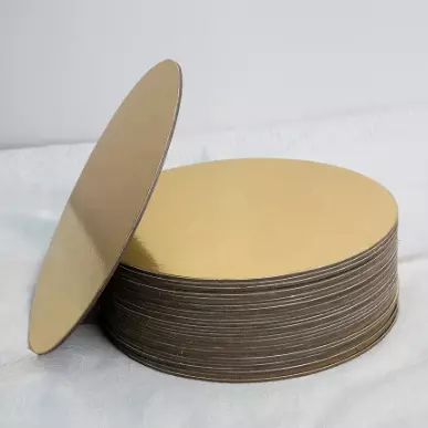 Base para Cake Dorada 10 in de 3mm