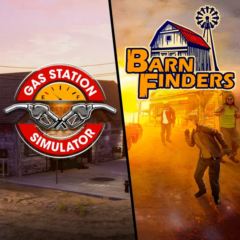 Gas Station Simulator y Barn Finders