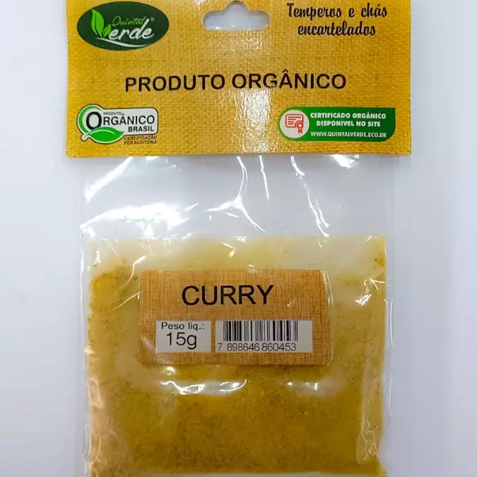 CURRY ORG. 15gr