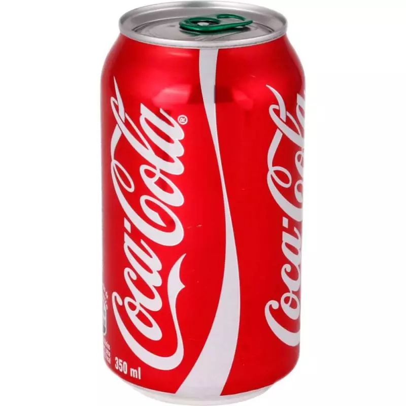 Coca-Cola latinha.