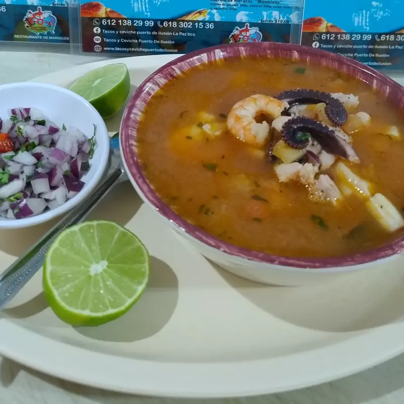 Sopa de mariscos