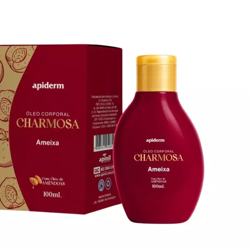 ÓLEO CORPORAL CHARMOSA AMEIXA 100ML