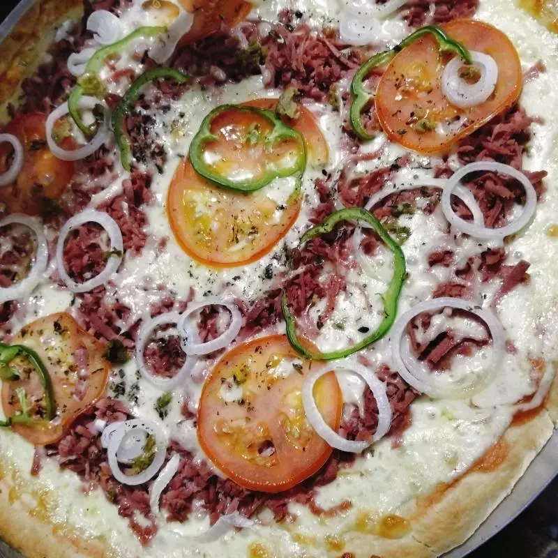 Pizza média