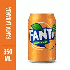 Fanta laranja lata 350ml