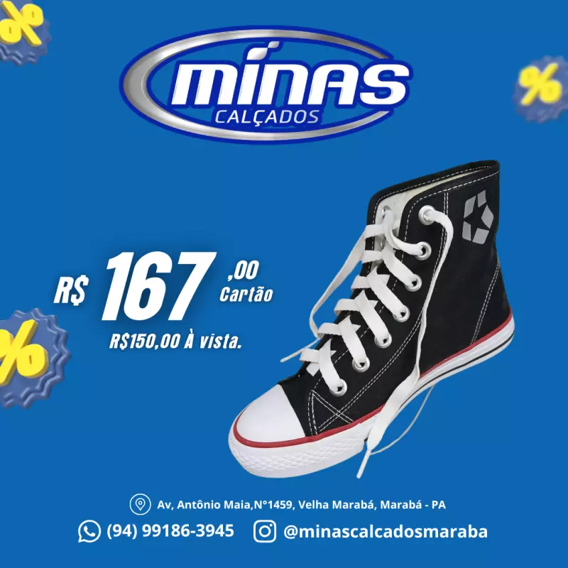 Tênis Preto RF:ST144
