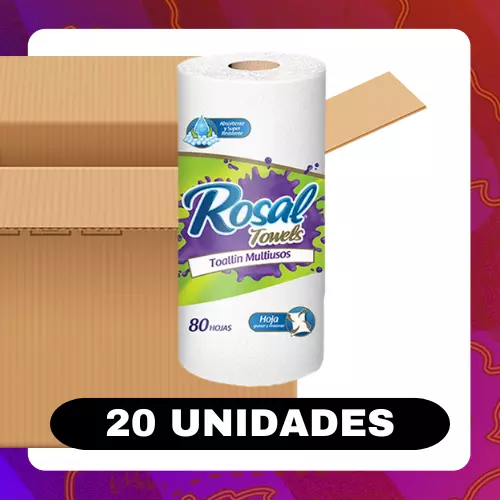 Bulto Rosal Toallín Multiuso 80h