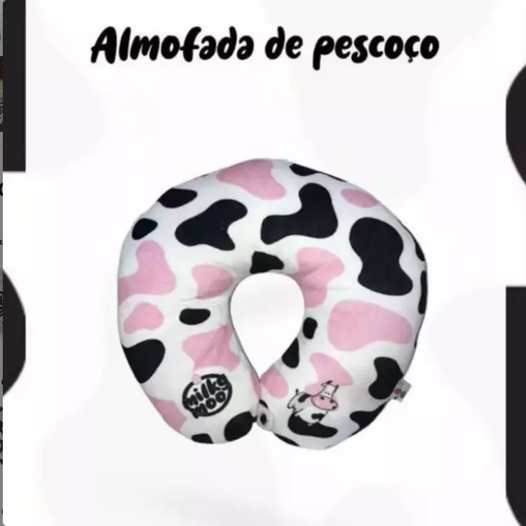 Almofada de Pescoço rosa