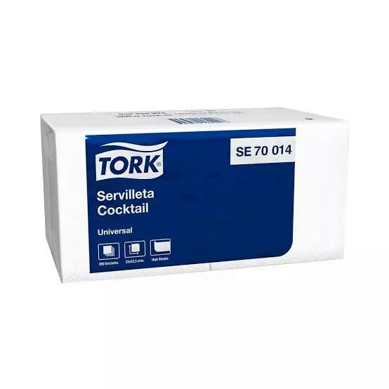 Servilleta Tork 200unidade 23x22.5!
