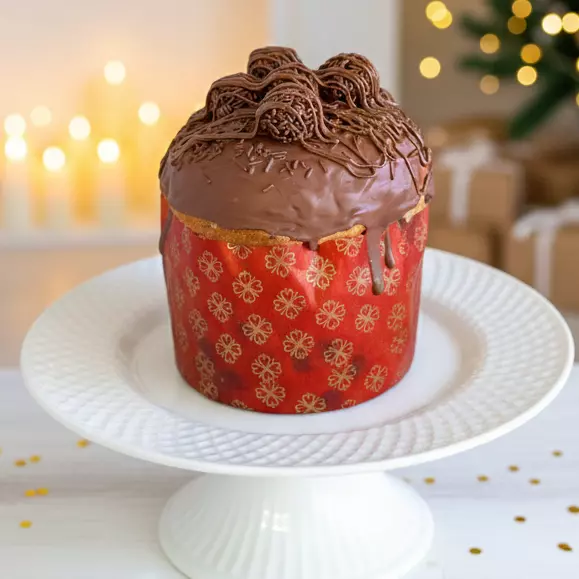 Chocotone Recheado brigadeiro