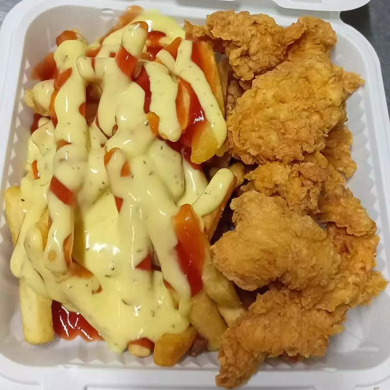 Fajitas de pollo crispy