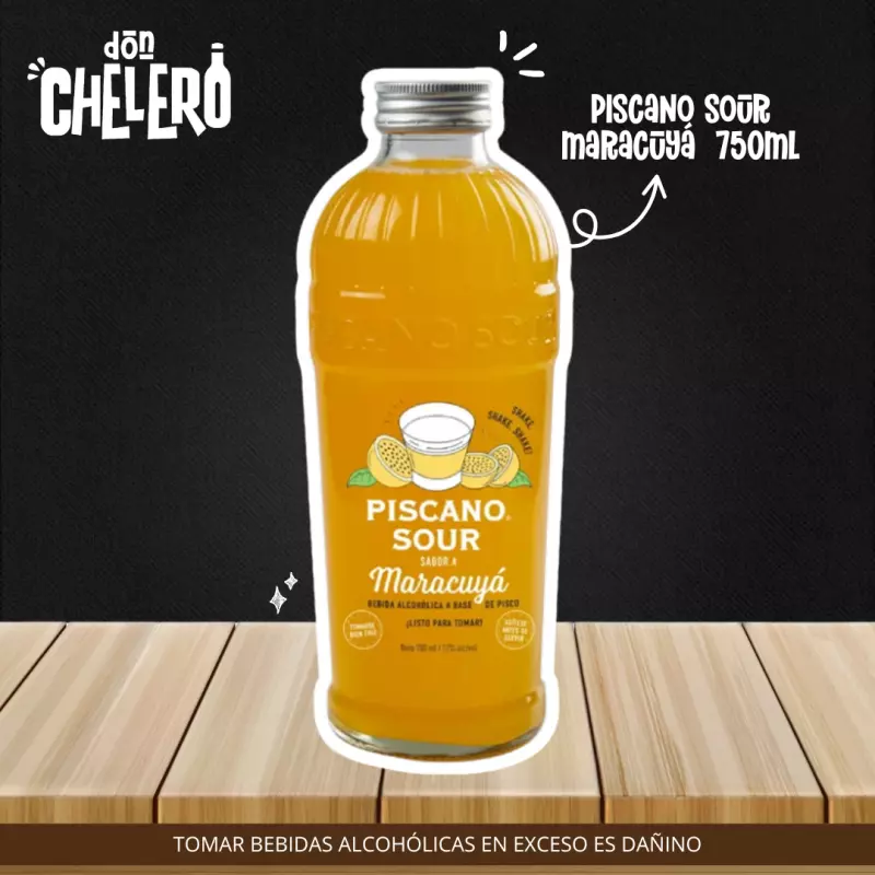 PISCANO SOUR MARACUYÁ 700ML
