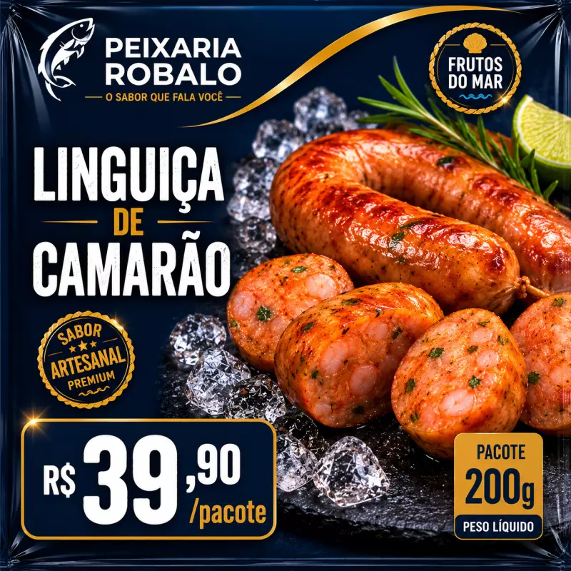 Linguiça de Camarão